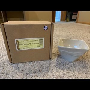 Longaberger Twisted Dish